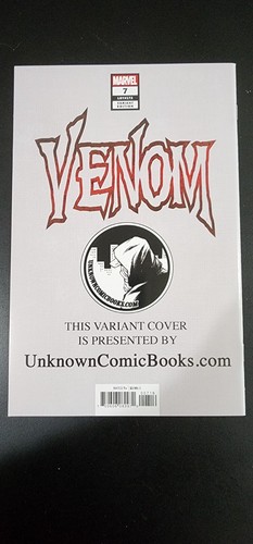 VENOM 7 CÓMICS DESCONOCIDOS MICO SUAYAN VARIANTE COMERCIAL MARVEL 2018 - Imagen 2 de 2