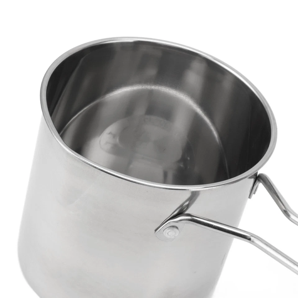 `Deep Fryer Pot 304 Stainless Steel Frying Pan Stock Fry Pot With Strainer - Image 3 of 4