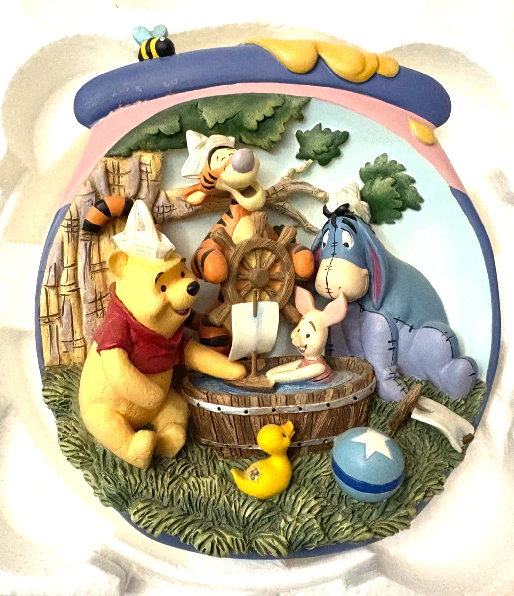 Winnie The Pooh Plates In Bradford Exchange Collector Plates for