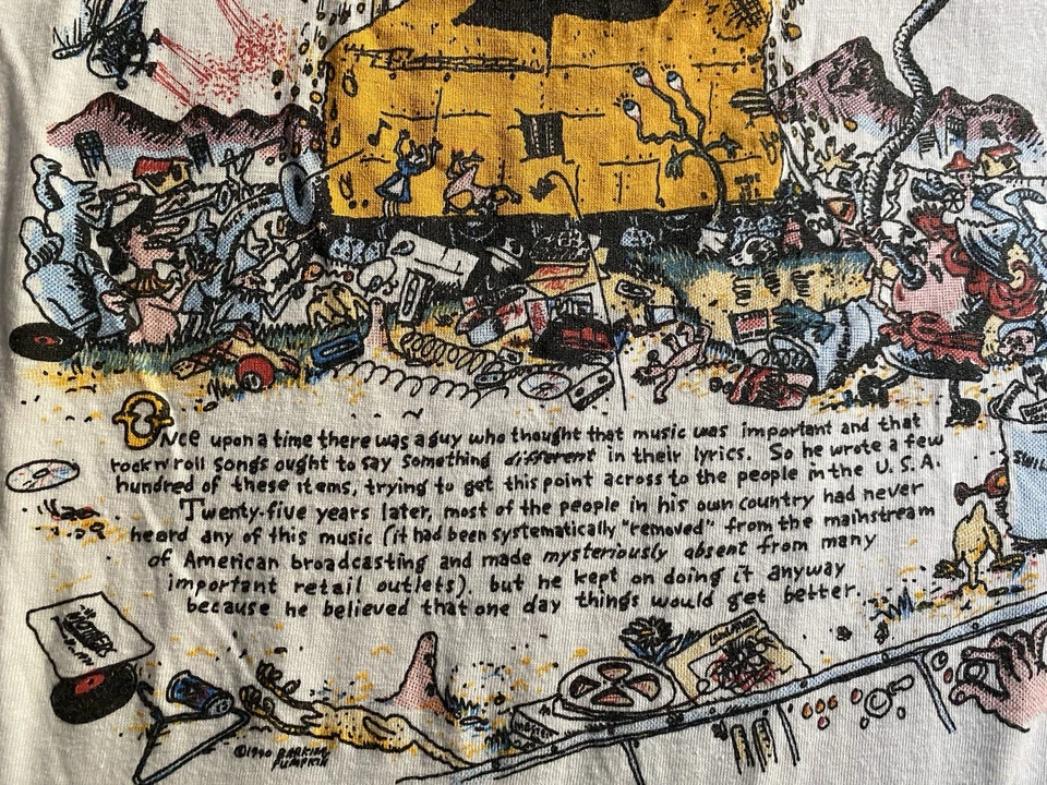 Camiseta vintage Frank Zappa 1990 25 aniversario (L) ¡con camiseta extra! Foto 4 de 4