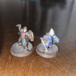 Merry Rohan And Pippin Gondor Early 2000s Metal Miniatures Middle Earth Strategy