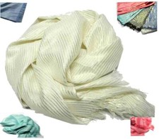 COPRISPALLE SCIALLE CERIMONIA BIANCO PANNA VERDINO FUCSIA NERO BLU ORO LUREX