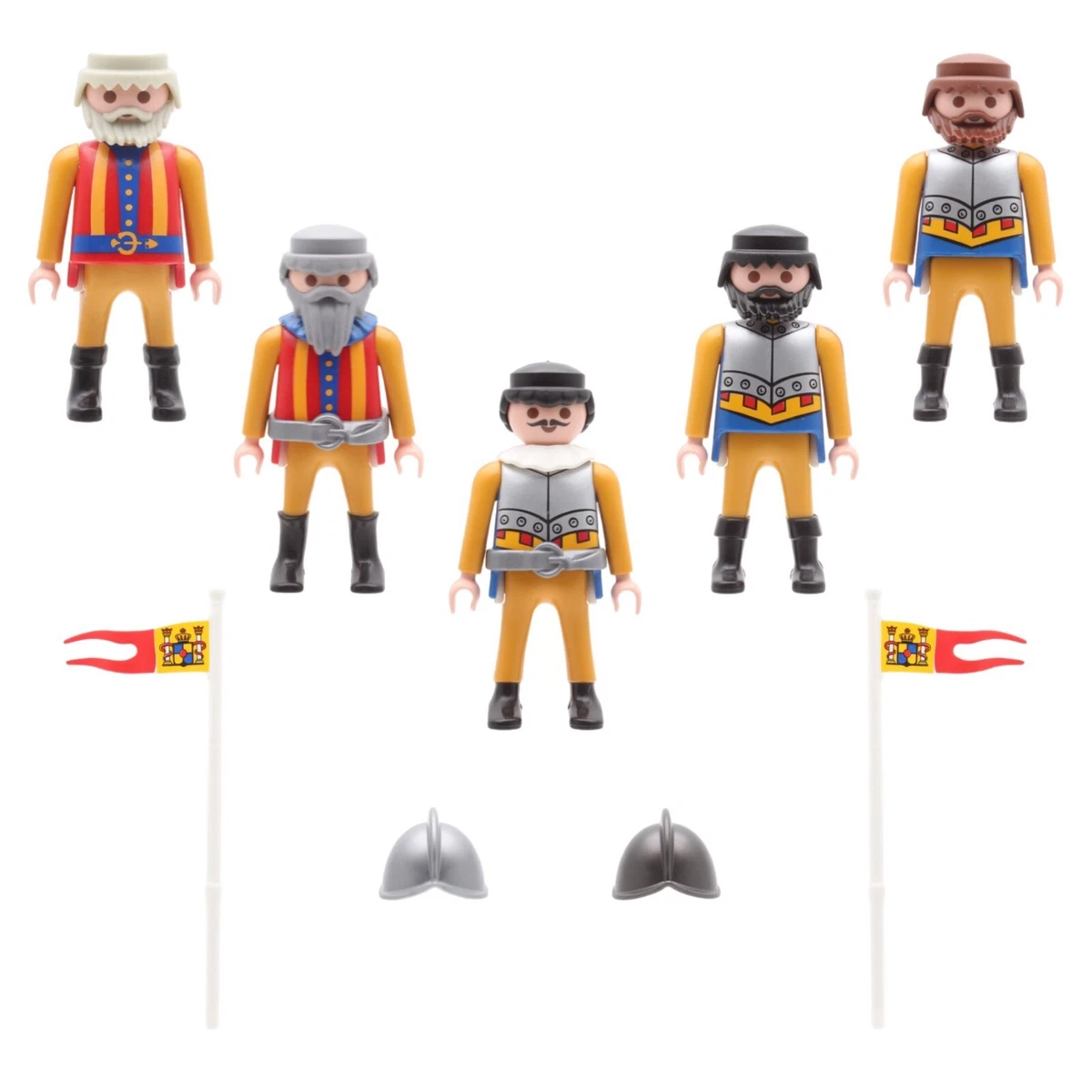 Playmobil Conquistador + Canon 70086 - Figurines 4294/4295 - Œuf De Pâques Surprise - Occasion