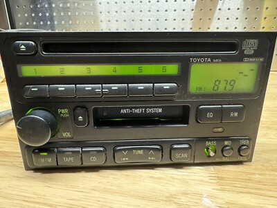 Toyota Supra 1993-97 OEM CD/Stereo head unit 86120-33050 | eBay