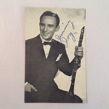 Vintage 1942 B&W Promotional Photograph Jimmy Joy Autographed Big Band Leader