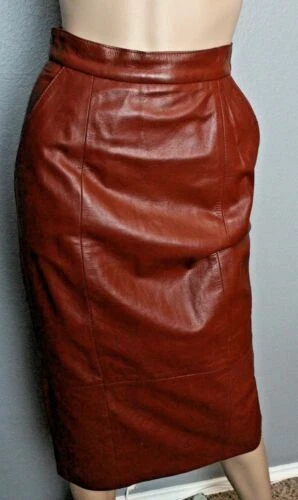 Leder Original Vintage-Röcke für Damen
