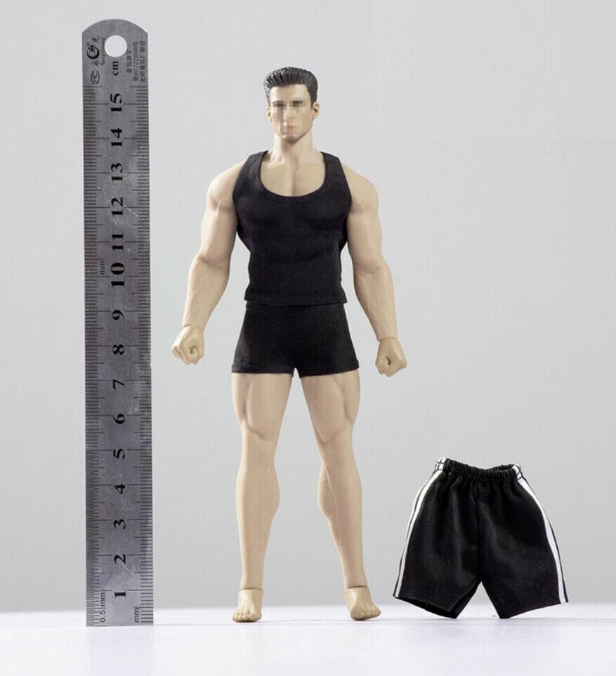 1/6 Scale XXL White Tank Top Vest for Phicen Tbleague M34 M35 and