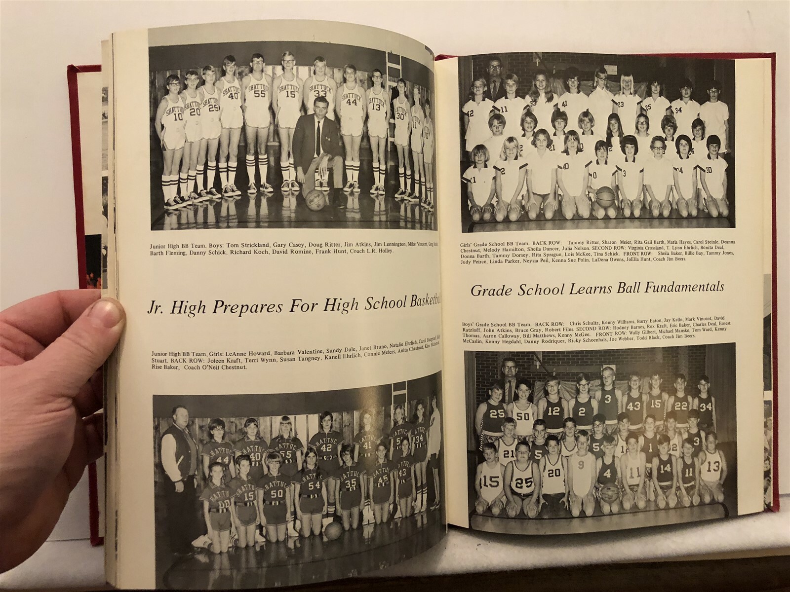 1970 Shattuck Schools High Elementary Middle Annual Yearbook Oklahoma
