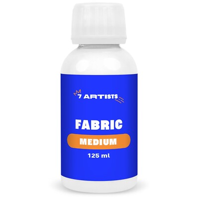 7 Artist Acrylbinder Pouring Medium Hilfsmittel für Textilfarbe 125 ml Matt