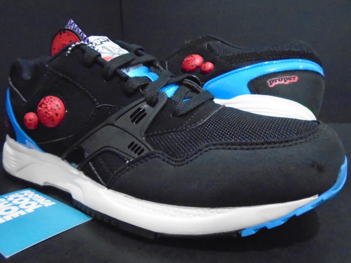 2016 REEBOK PUMP RUNNING DUAL PROPER LBC BLACK BLUE WHITE FURY