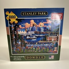 New Dowdle, Large Puzzle Stanley Park, 19x26in 1000pc, Made In USA, Ships Now
