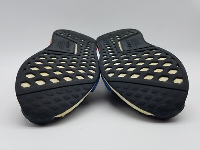 Adidas NMD R1 Junior Kid's Youth's Size 4 Running Shoes Black Blue Red |  eBay