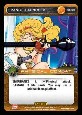 DBZ Dragon Ball Z TCG Card Panini Premiere S138 Orange Launcher | eBay