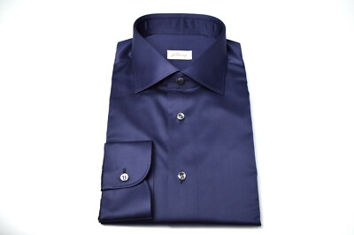 NEW BRIONI Dress SHIRT 100% Cotton Size 