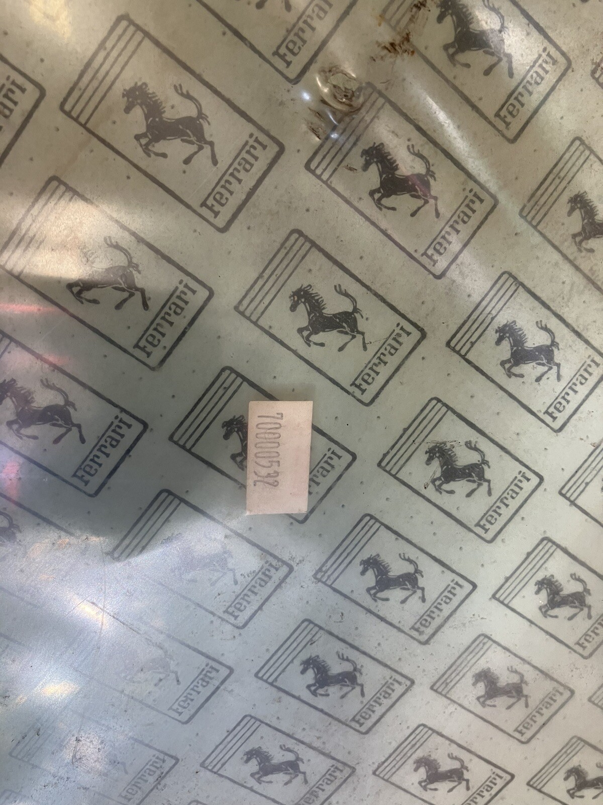 Ferrari Mondial Side Window Glass Factory Original   (BOTH SIDES)