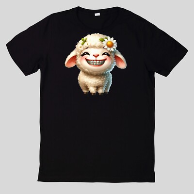 Funny Animals T-Shirt With Braces Cotton Fun Fun Sayings Funny Cartoon