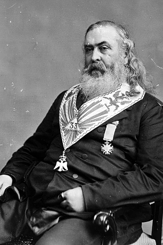 New 5x7 Civil War Photo: CSA Confederate General Albert Pike