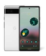 GOOGLE PIXEL 6A - CHALK WHITE - 128GB 6GB RAM - UNLOCKED - VERY GOOD