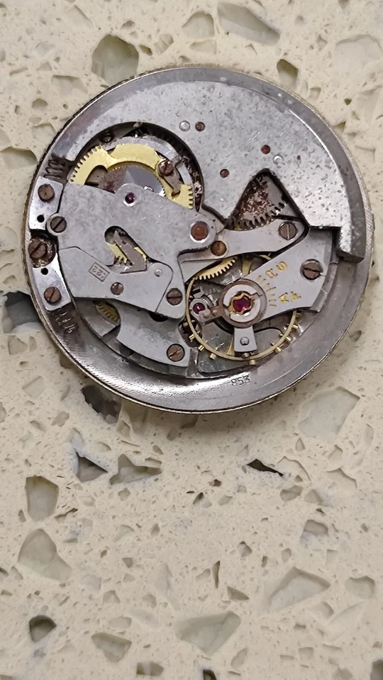 Ebel parachoques (martillo) Cal 122 movimiento con esfera y manecillas no funciona buen equilibrio Foto 4 de 4