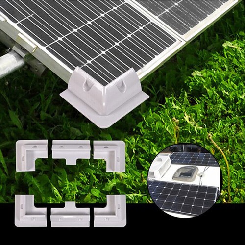 7pcs Solar Panel Corner Mounting Brackets Kit Vehicle Roof Mount Caravan Boat RV - Picture 11 of 11
