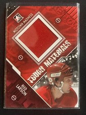 2012-13 ITG Motown Madness Tough Materials Red Jersey #TMA-04 Reed Larson