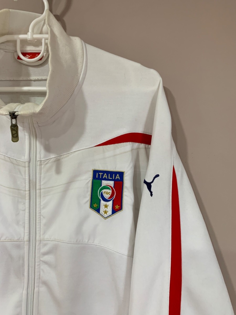 イタリア代表　ウォームアップ　ジャケット　海外製　 Lサイズ　2006年モデル Italy 2006 World Cup Football Zip Jacket Soccer Puma Size L | eBay