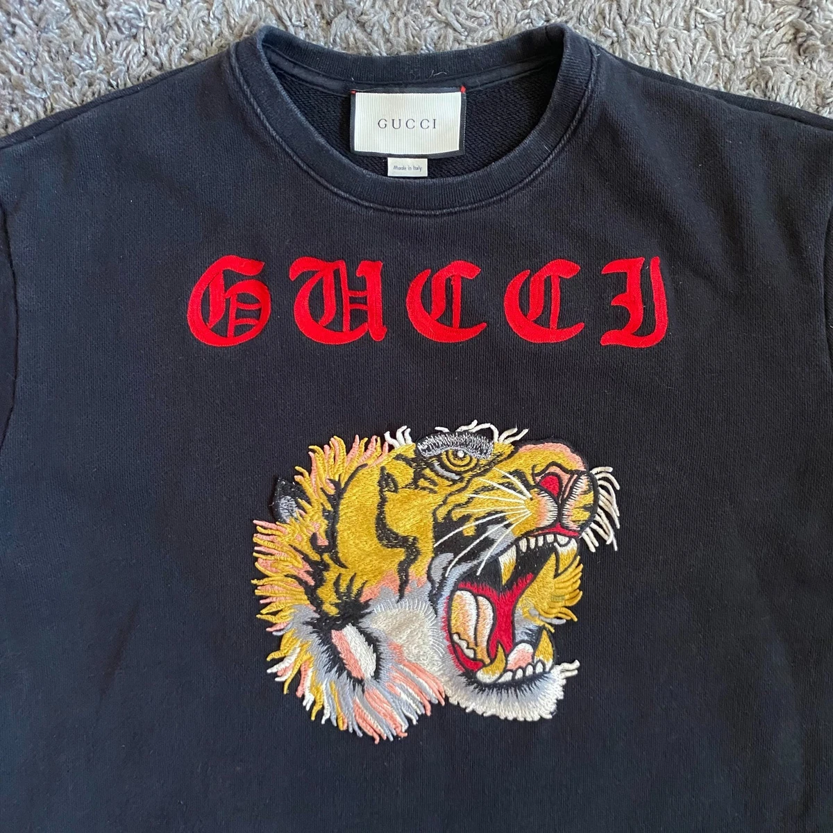 original auth mens sweatshirt Gucci Size M | eBay