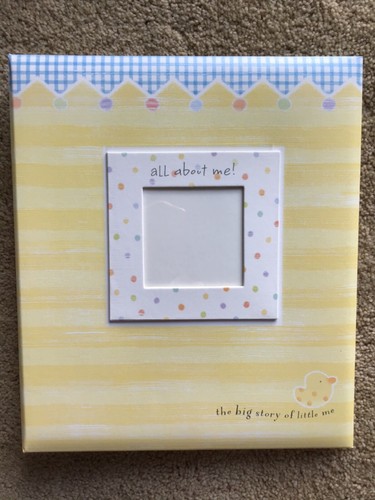 NEU HALLMARK SAMMELALBUM FOTO BILDERALBUM GELBE ENTE BABY KIND 3 RINGE NEU MIT ETIKETT GESCHENK!