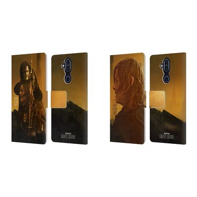 THE WALKING DEAD: DARYL DIXON KEY ART LEATHER BOOK WALLET CASE FOR NOKIA PHONES