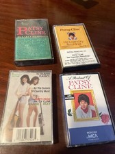 Patsy Cline Cassette Tape Lot Of 4 All Time Greatest Hits Country Legend
