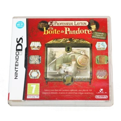Jeu vidéo Nintendo DS Professeur Layton et la boîte de Pandore complet - Photo 1/3