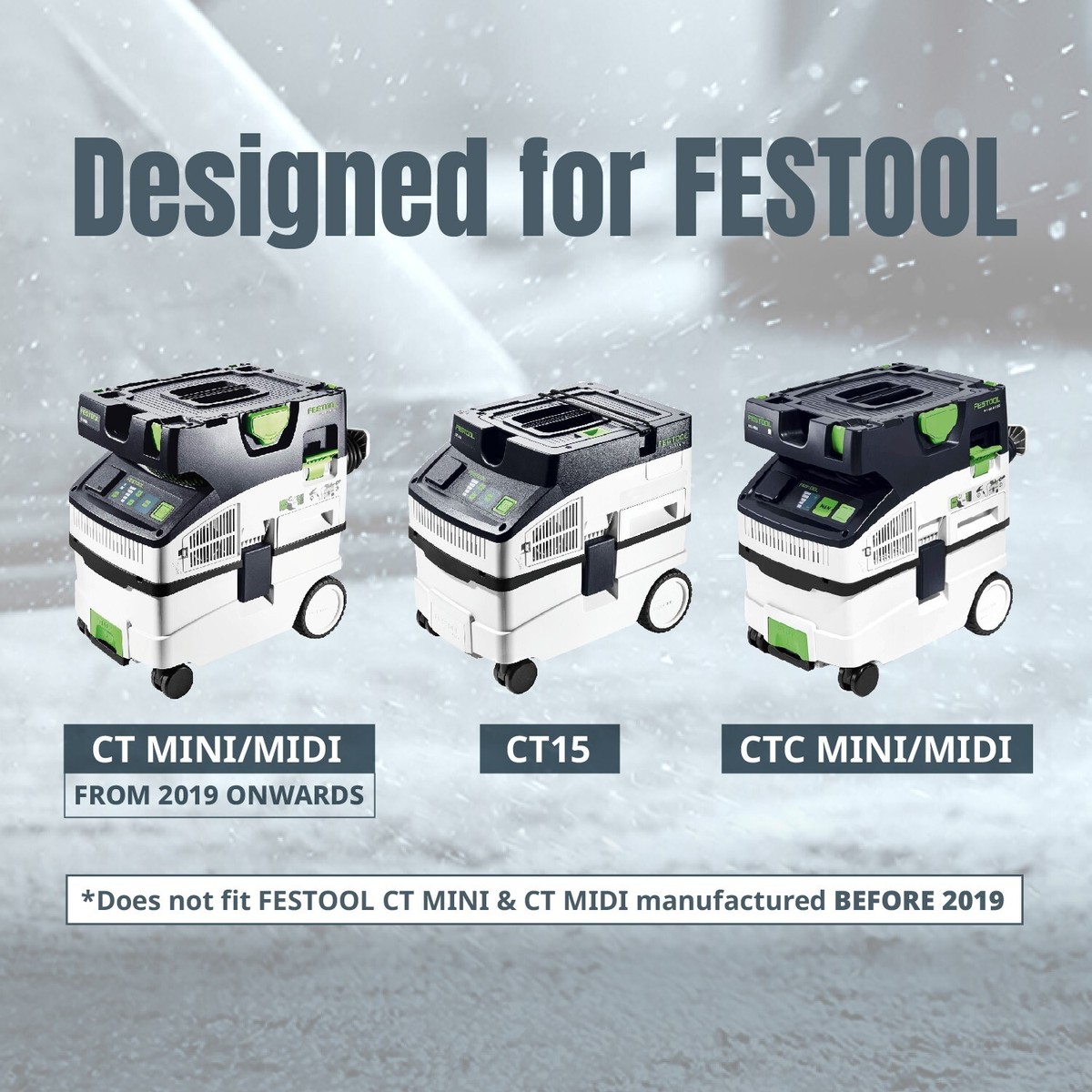 Festool Longlife-Filtersack LL-FIS-CT | Für CT MINI, CT MIDI & CT 15 Ab Bj2019