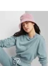 Wild Fable Womens XS SLATE BLUE Cropped Sweatshirt NWT