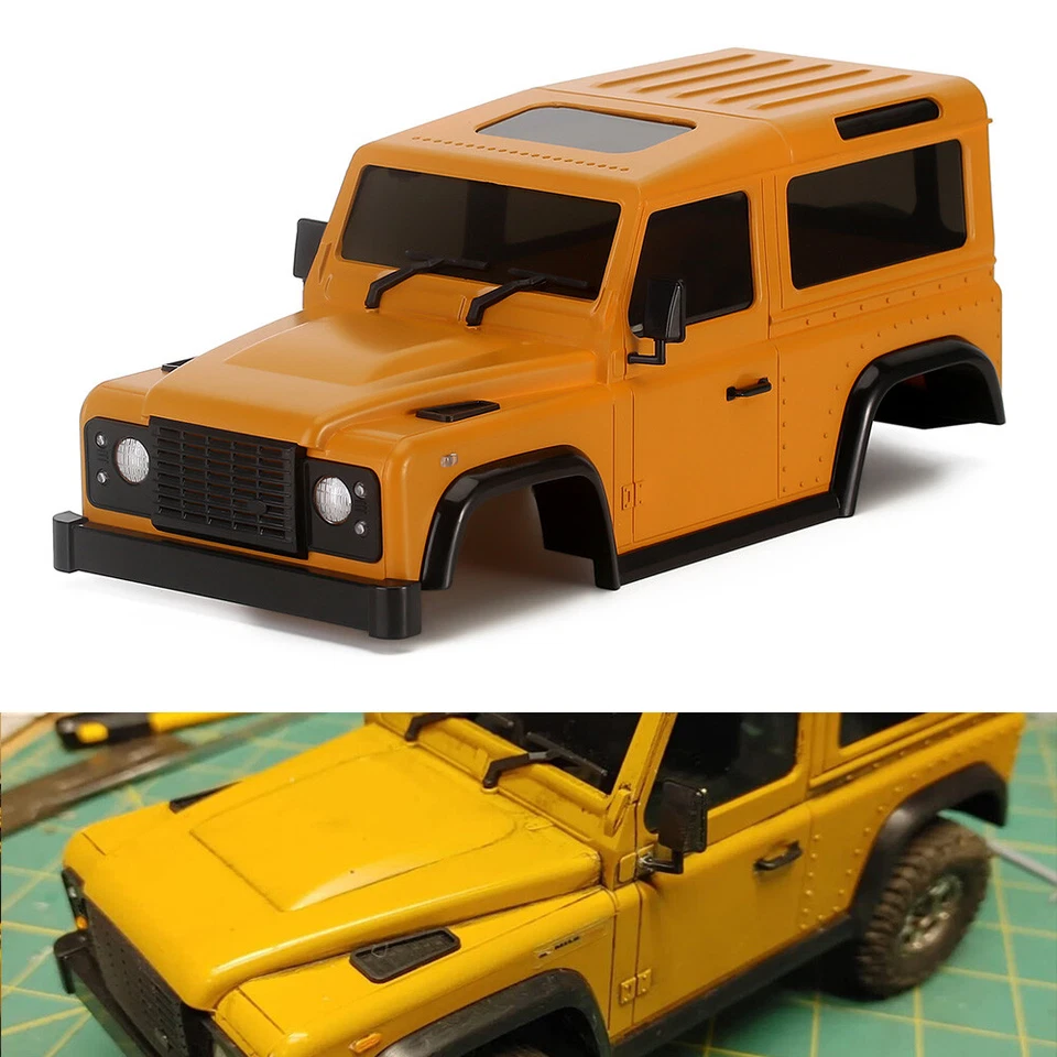D90 RC Car Body Shell for 1/16 XIAOMI Jimny 1/24 Axial SCX24 JLU Jeep Wrangler  - Image 4 of 4
