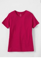 Nwt- Womens Plus Size Lands End Berry S/s Supima Tee Top Landsend - 1x Nwt- Womens Plus Size Lands End Berry S/s Supima Tee Top Landsend - 1x