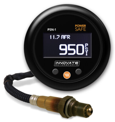 Innovate PSN-1 PowerSafe Nitrous Pressure & Air/Fuel Ratio Gauge AFR Wideband O2
