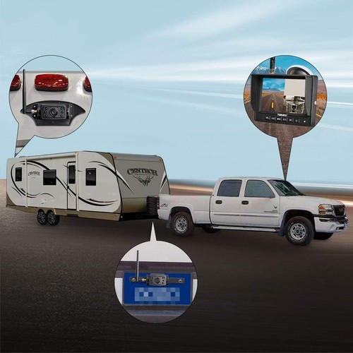 Wireless 720P High Definition License Plate Rear View Camera Hitch Camera for... - Picture 8 of 8