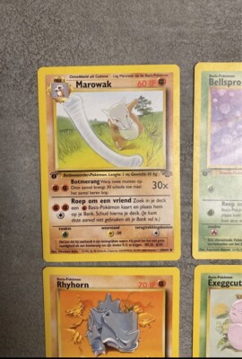 dutch pokemon cards value Base Set NL kaarten  actuele waarden & prijzen Stage 2 1st edition Dutch Base Set