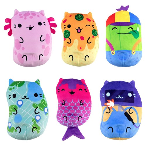 Cats vs Pickles Chonks Mystery Bag Gold Wave 1 Pack 6" Bean Filled Plush - 第 5/5 張圖片