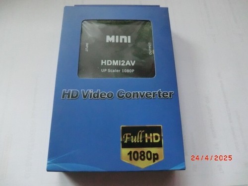 MINI HDMI zu AV TV Adapter HDMI 2 AV Converter Full HD 1080P 4K Audio Video ✔ - Bild 3 von 3