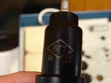 6G7 Double Diode-Triode Tube Triode + 2 Dioden, Neur&ouml;hre