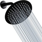 Black Shower Head Ggstudy 6 Inch round Rain Shower Heads Stainless Steel High Pr
