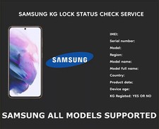 Samsung KG LOCK (Knox ) Status check Service, country,Region,Product date