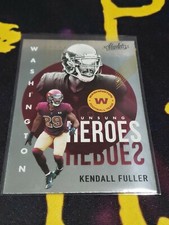 2021 Panini Absolute Kendall Fuller Unsung Heroes Insert Washington UH17 PWE 