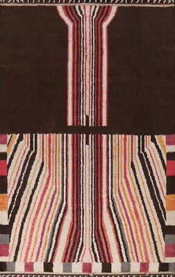 9x12 Geometric Tribal Moroccan Oriental Area Rug Hand-knotted Living Room Carpet