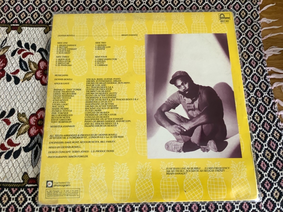 Dennis Bovell , Brain Damage , 2 X LP , Fontana Label | eBay UK