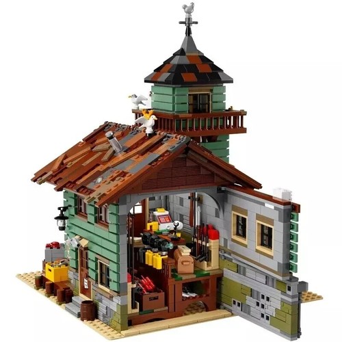 Old Fishing Store MOC Building Blocks Set 2049pcs Compatible Bricks Gift Toy - Picture 2 of 3