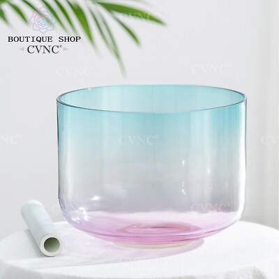 CVNC 6'' 432Hz F Heart Crystal Alchemy Singing Bowl Sound Heal Celestial Symphony
