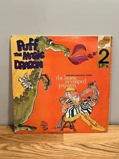 Captain Kangaroo Puff the Magic Dragon-The Horse in Striped Pajamas-Vinyl Record