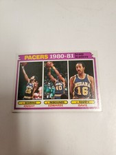 1981-82 Topps NBA #53 Pacers Team Leaders